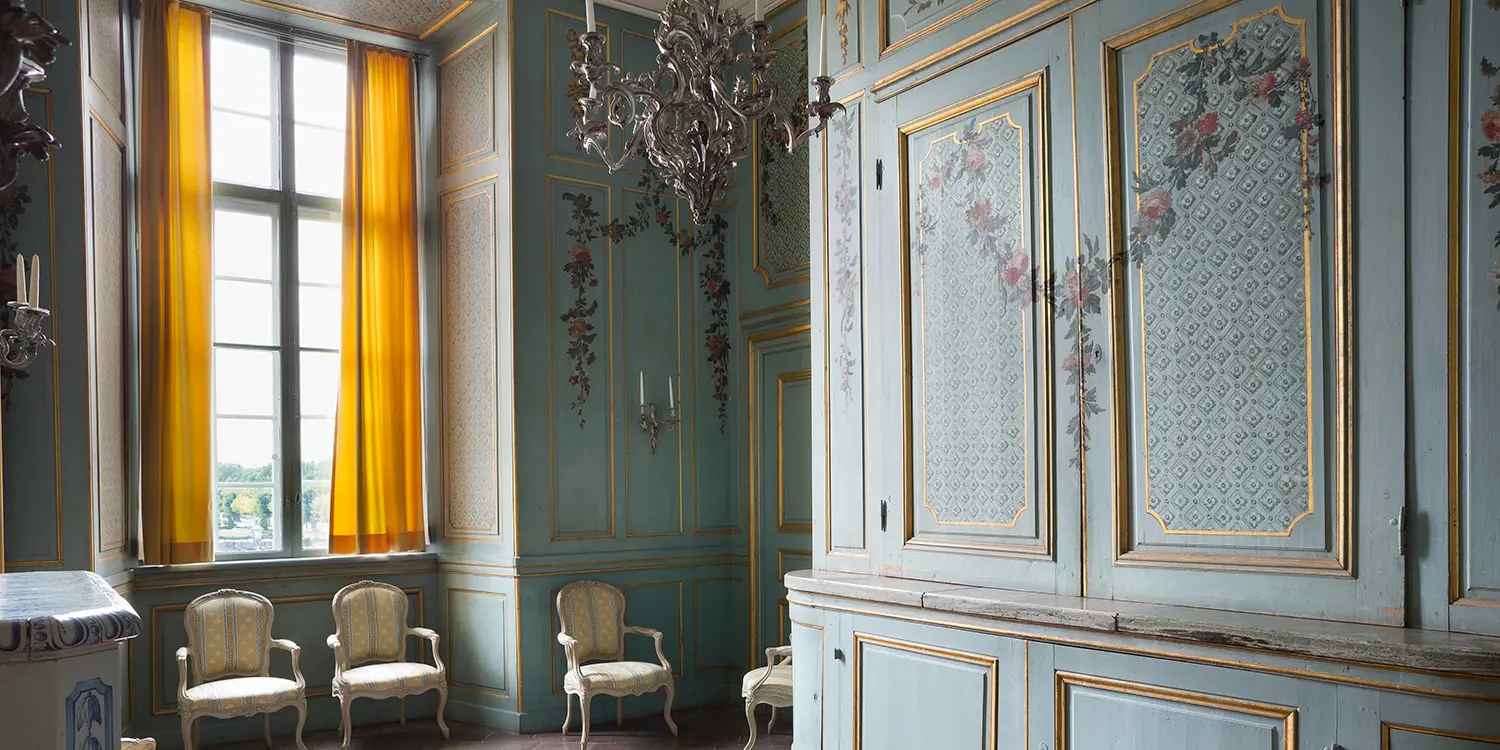 Lovisa Ulrikas bibliotek Drottningholms slott rokoko