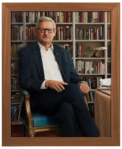 Hedersporträtt 2021 Carl Bildt Gripsholms slott