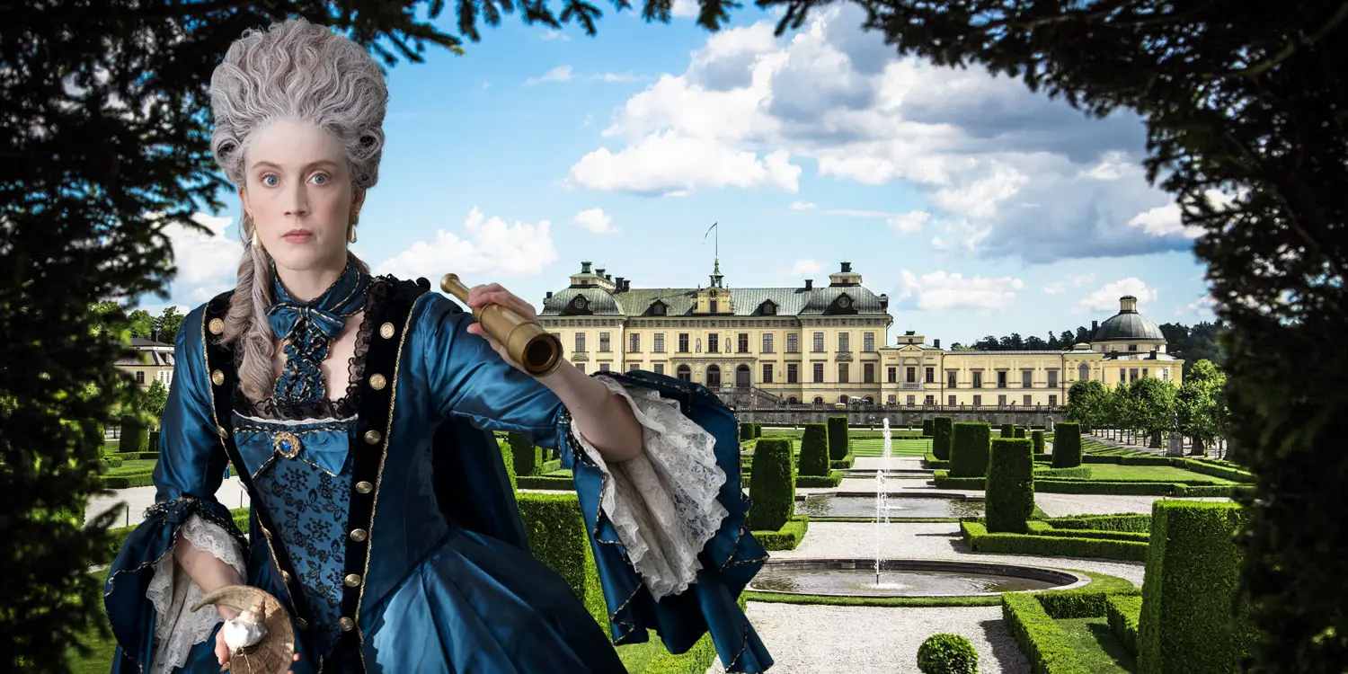 Lovisa Ulrikas bibliotek i Drottningholms slott